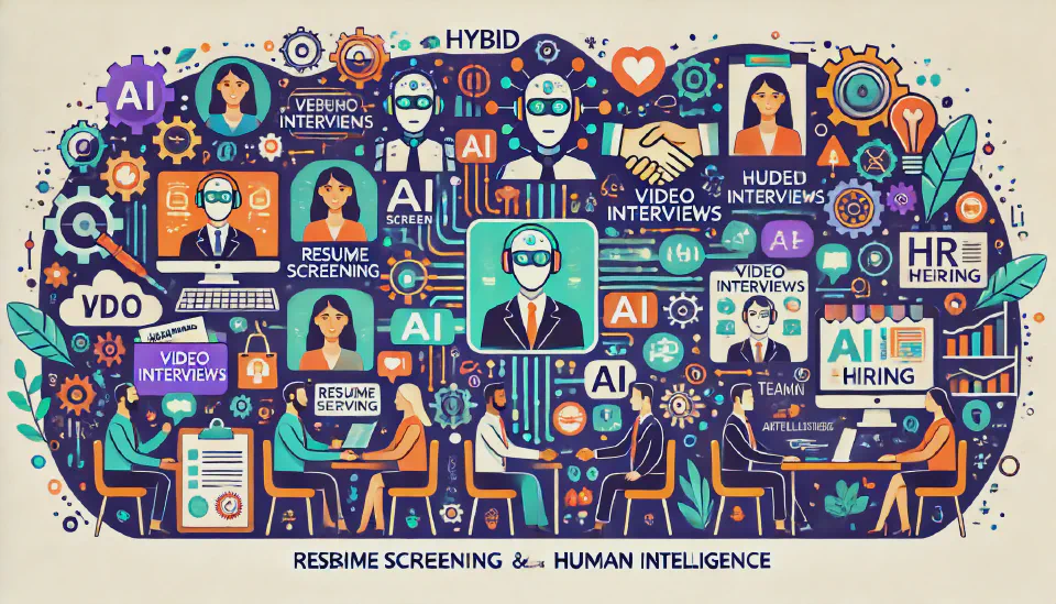 Harnessing the Power of AI in Hiring: A Hybrid Approach for HR Professionals